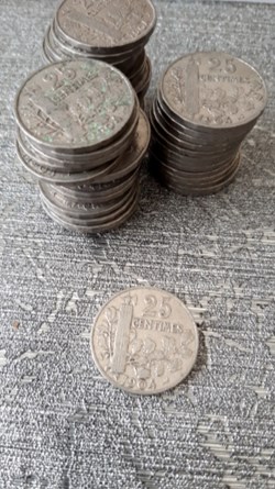 25 centimes 1904 patey 2e type