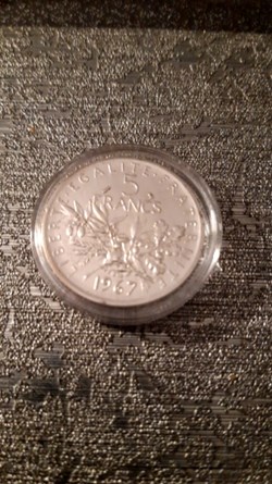 5 francs 1967 semeuse