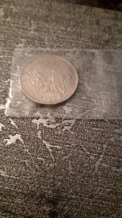 5 francs 1990 semeuse