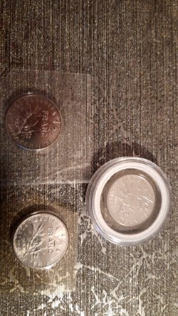 50 centimes semeuse FDC 1980,1985,1986