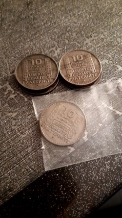 10 francs 1949 B Turin
