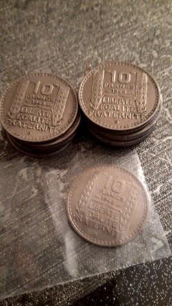 10 francs 1948 B Turin
