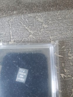 Mini lingot argent