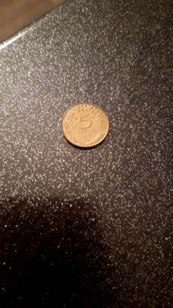 5 centimes 1997 Marianne