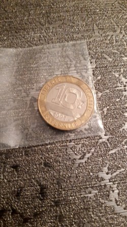 10 francs 1991 Genie de la bastille