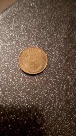 5 centimes 1968 Marianne