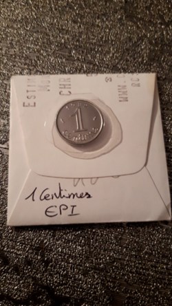 1 centimes 1982 EPI FDC
