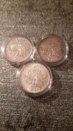 5 francs 1964 semeuse