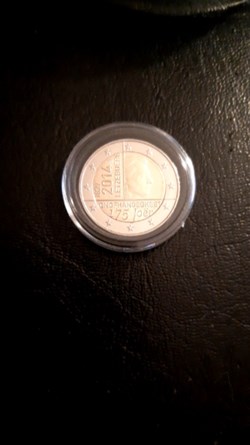 2 euros 2014 175 ans d'indépendance Luxembourg