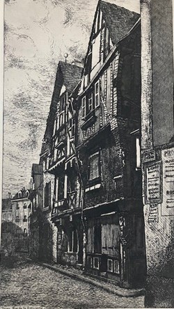 TOURS - Rue de la Rôtisserie - Gilbert RICHE -1942