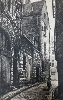 Tours - rue de la Paix - Gilbert RICHE - 1942
