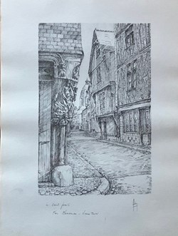 La Sainte Famille - Place Plumereau - Claude BESNARD