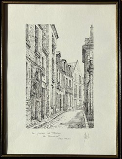 La Maison de Tristan - Rue Briçonnet - Claude BESNARD