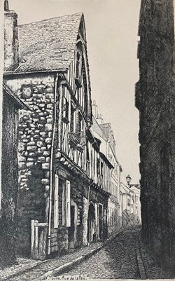 TOURS - Rue de la Paix (2) - Gilbert RICHE - 1942