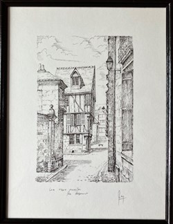 Les Trois Pucelles - Rue Briçonnet - Claude BESNARD