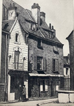 TOURS - Rue Blanqui - Gilbert RICHE - 1942