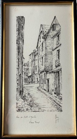 Rue du Petit St Martin - Claude BESNARD