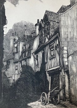 TOURS - Rue de la Moquerie - Gilbert RICHE -1942