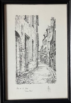 Rue de la Paix (aout 1972) - Claude BESNARD