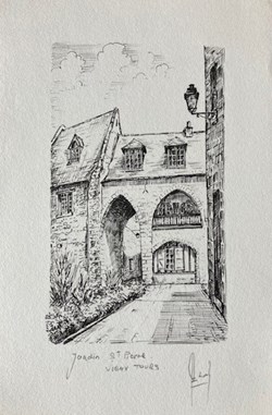Jardin de Saint Pierre le Puellier - Claude BESNARD