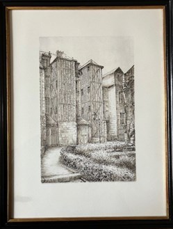 Jardin collégiale St Pierre le Puellier - Claude BESNARD
