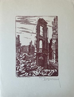 TOURS - n°3 rue Colbert - Ferdinand DUBREUIL - 1940