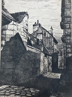 TOURS - Rue de la Bretonnerie - Gilbert RICHE - 1942
