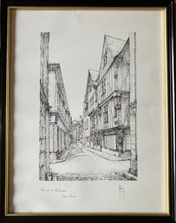 Rue de la Rôtisserie (2) - Claude BESNARD