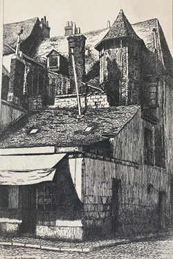 TOURS - Rue Bretonneau - Gilbert RICHE - 1942