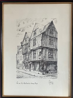 Maison 1 rue de la Rôtisserie (sept.1975) - Claude BESNARD