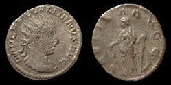 Gallien - LAETITIA AVGG (Rome, 253-54)