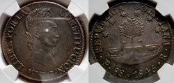 Bolivia 1845 8 Sols