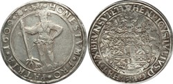 1609 Brunswick-Wolfenbuttel Thaler
