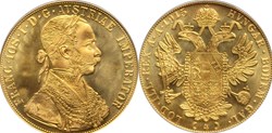 Austria 1915 4 Ducats