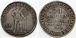 1755 Brunswick-Wolfenbüttel Thaler