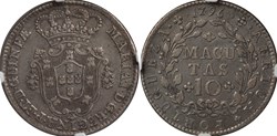 Z Angola 1796 10 Macutas