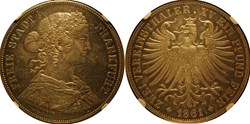 1861 Frankfurt 2 Thaler