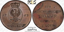 1767 Brandenburg-Ansbach RS Thaler Neumann-6494