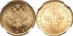 Finland 1879 10 Markkaa