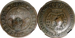 1837 Macuta C/S on 1786 1/2 Macuta