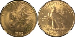 United States 1932 10 Dollars