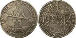 1663 Brunswick-Wolfenbuttel Thaler