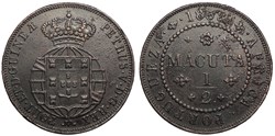 1858 1/2 Macuta