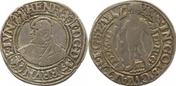 1551 Brunswick-Wolfenbüttel 1/4 Thaler