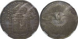 Papal States 1830 Scudo