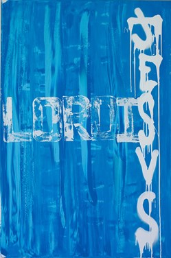 Jesus is Lord (blue)