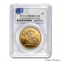 £5 (5 souverains) proof 2006