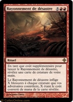 Rayonnement de désastre