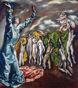 EL Greco Visoin of Saint John