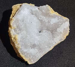 Geode de cristal de roche